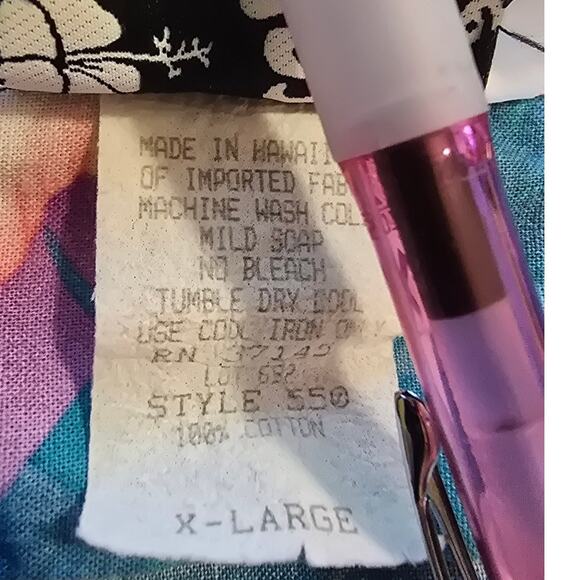 Hilo Hattie Hawiian Floral Leaf Women's Vacation Aloha Shirt XL - Picture 4 of 4